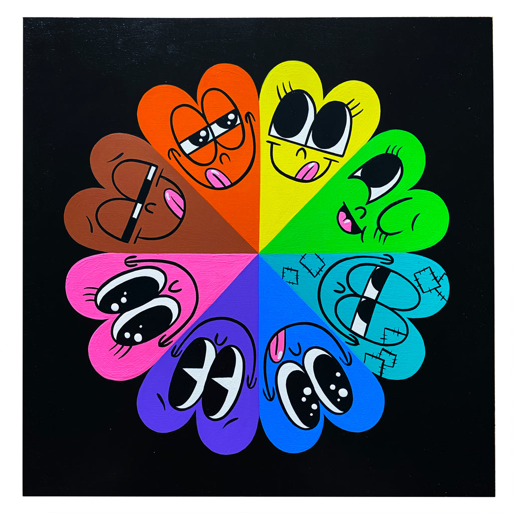 Love Wheel Painting #2