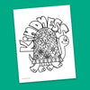 Kindness Coloring Page - Free Downloadable PDF