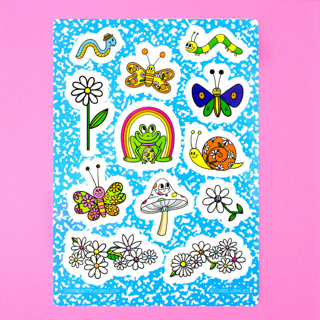 Spring Has Sprung Sticker Sheet