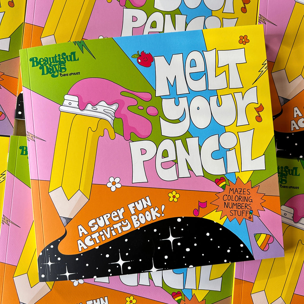 Melt Your Pencil Activity and Coloring Book