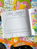 Melt Your Pencil Activity and Coloring Book