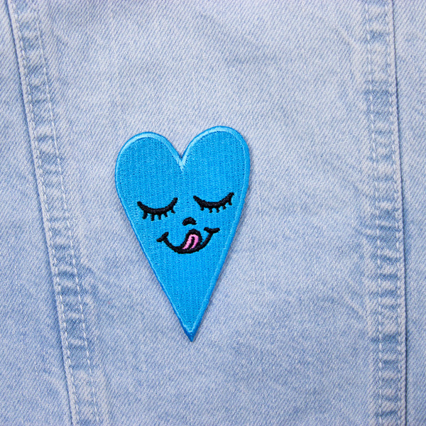 Cool Blue Heart Patch – Beautiful Days