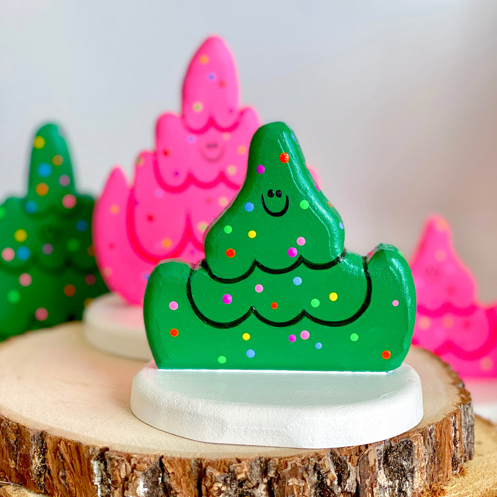 Wobbly Christmas Tree Sculpture (Available in 4 styles!)