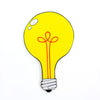 BRIGHT IDEA Light Bulb Cut-Out Painting