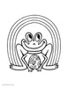 Frog Coloring Page - Free Downloadable PDF