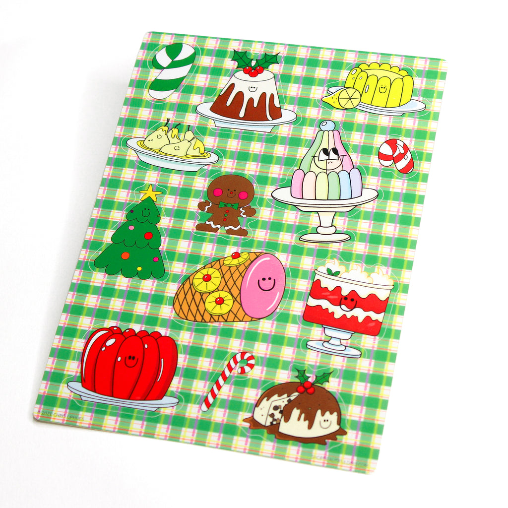 Christmas Feast Sticker Sheet